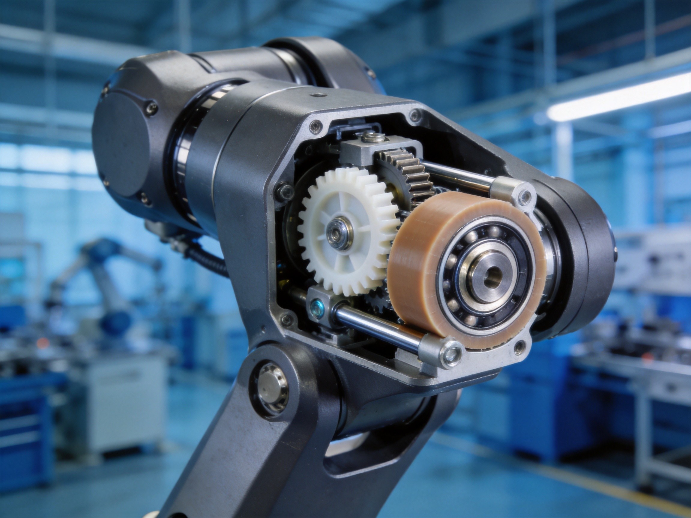 PEEK gears and actuators for robotics