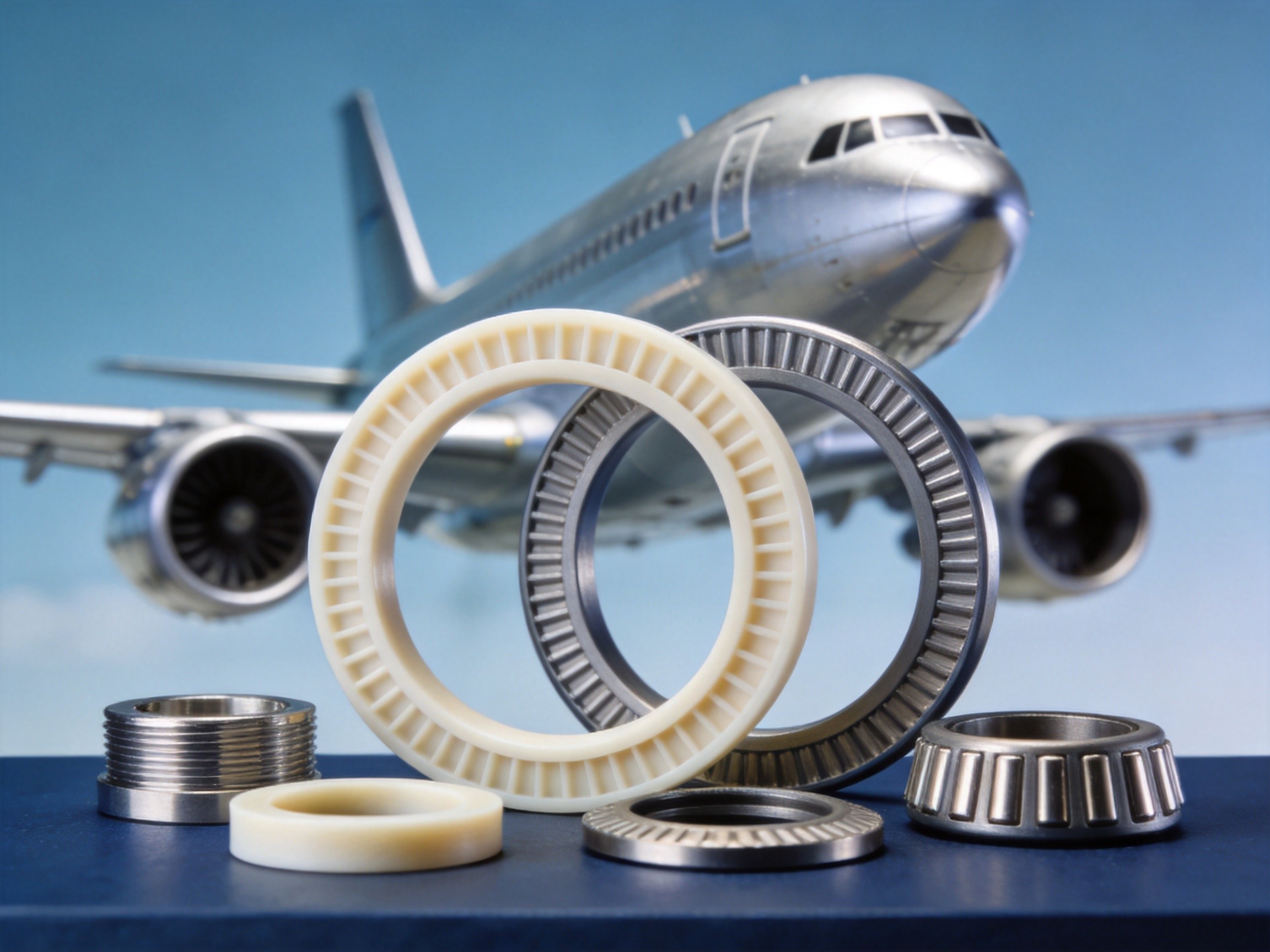 Lightweight PEEK aerospace components